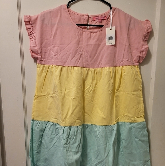NWT Simply Southern Small Colorblock dress - Picture 12 of 13